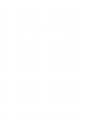 1 Inch Purple Cross Grid Paper  - A4
