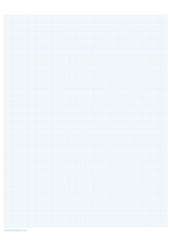 10 Squares Per Centimeter Light Blue Graph Paper : A4-sized paper (8.27 x 11.69)