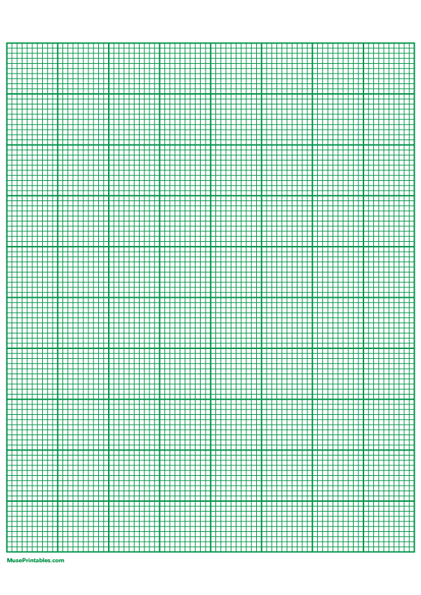 Grid Paper 10 Per Inch