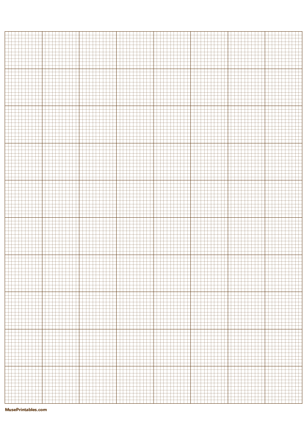 11 Squares Per Inch Brown Graph Paper : A4-sized paper (8.27 x 11.69)