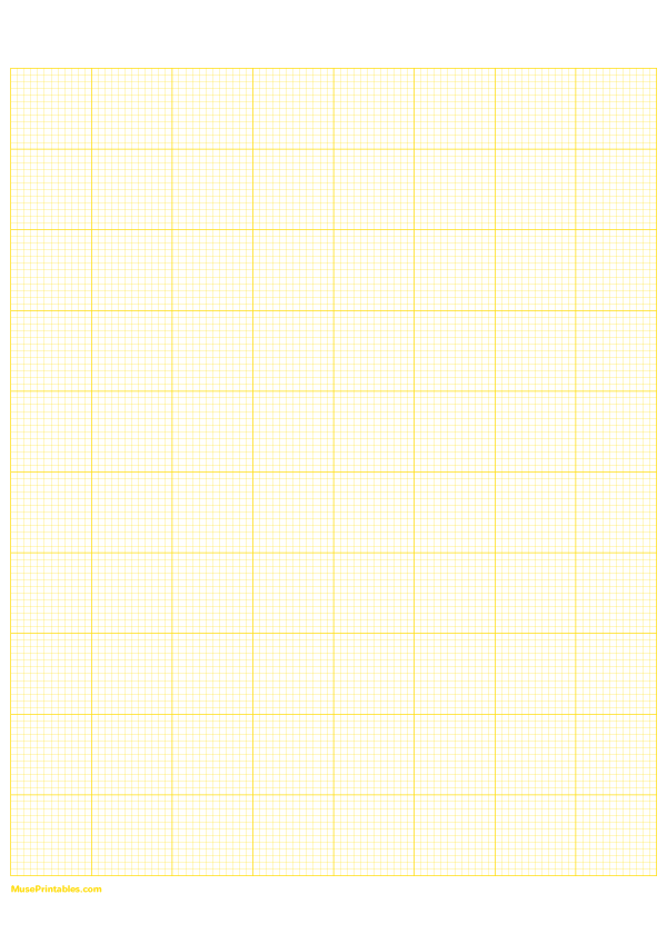 12 Squares Per Inch Yellow Graph Paper : A4-sized paper (8.27 x 11.69)