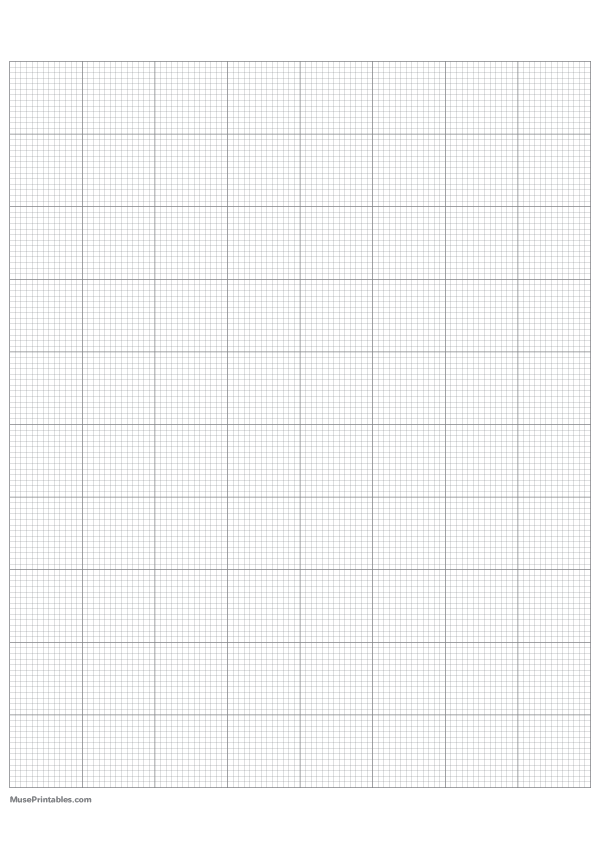 13 Squares Per Inch Gray Graph Paper : A4-sized paper (8.27 x 11.69)