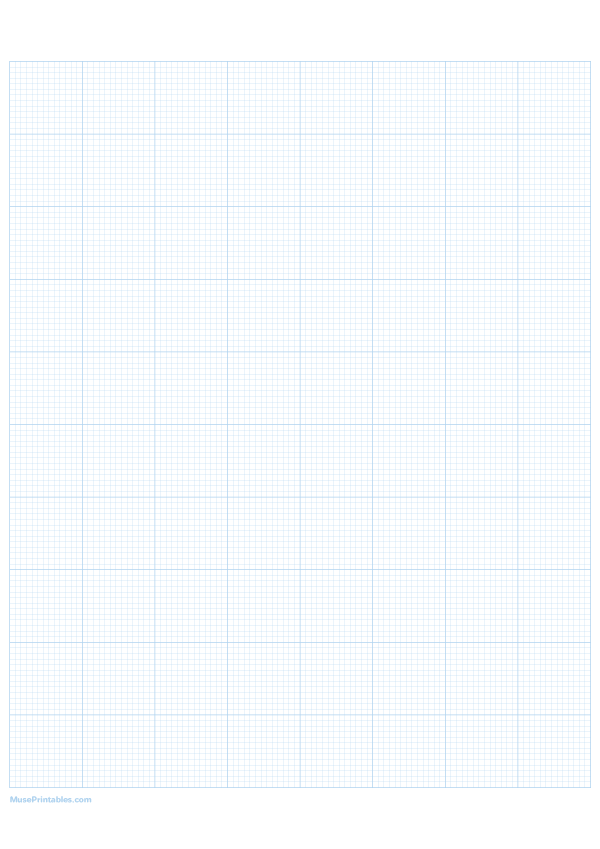 13 Squares Per Inch Light Blue Graph Paper : A4-sized paper (8.27 x 11.69)