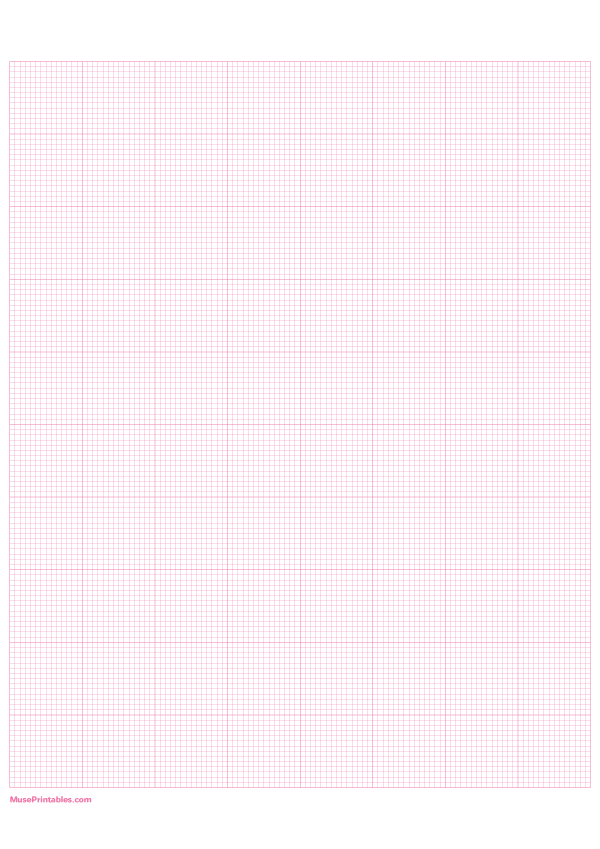 14 Squares Per Inch Pink Graph Paper : A4-sized paper (8.27 x 11.69)