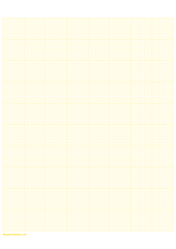 14 Squares Per Inch Yellow Graph Paper : A4-sized paper (8.27 x 11.69)