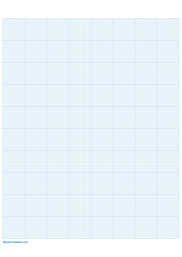 16 Squares Per Inch Blue Graph Paper : A4-sized paper (8.27 x 11.69)