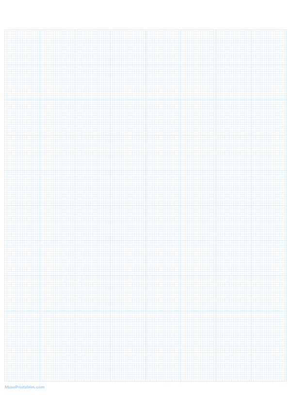 16 Squares Per Inch Light Blue Graph Paper : A4-sized paper (8.27 x 11.69)