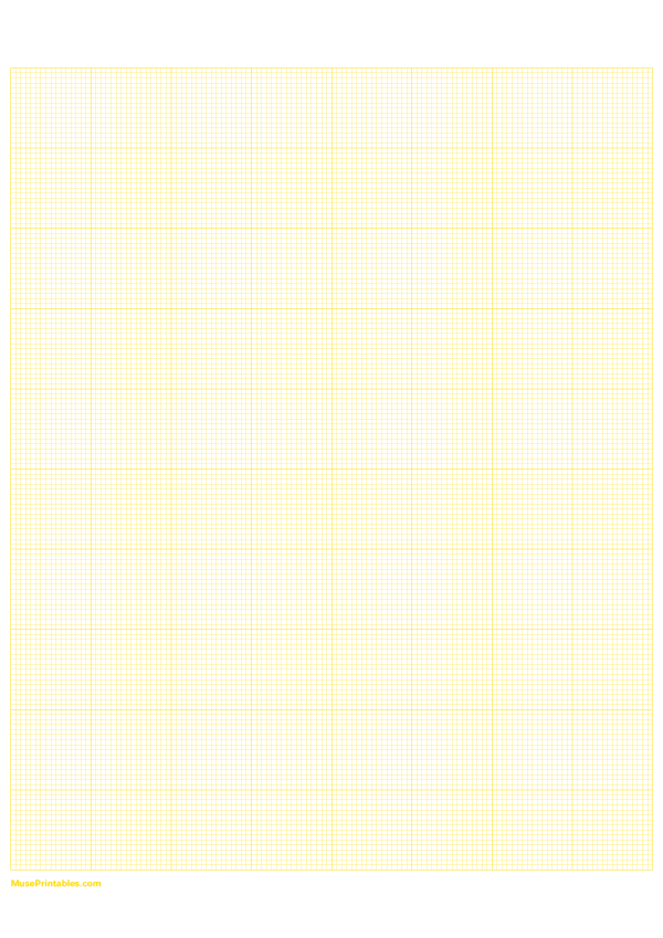 printable 16 squares per inch yellow graph paper for a4 paper