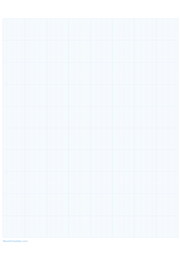 18 Squares Per Inch Light Blue Graph Paper : A4-sized paper (8.27 x 11.69)