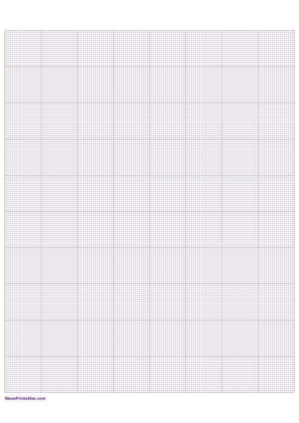 printable 18 squares per inch purple graph paper for a4 paper