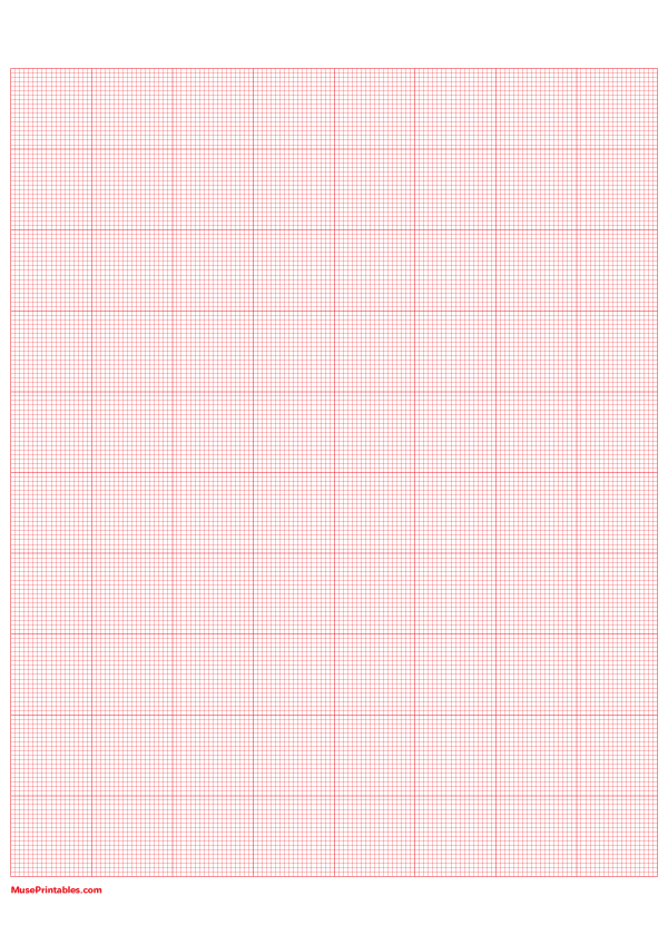 18 Squares Per Inch Red Graph Paper : A4-sized paper (8.27 x 11.69)