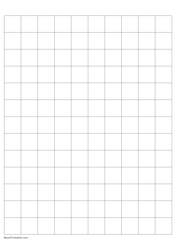 2 cm Gray Graph Paper: A4-sized paper (8.27 x 11.69)