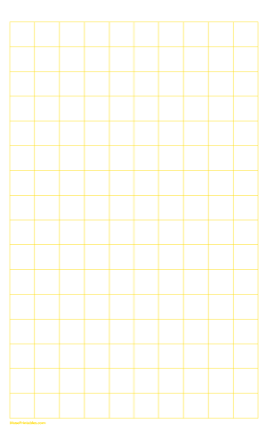 2 cm Yellow Graph Paper - Legal