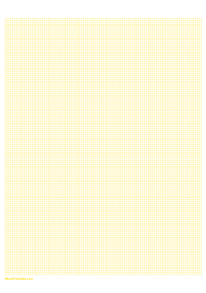 2 mm Yellow Graph Paper - A4