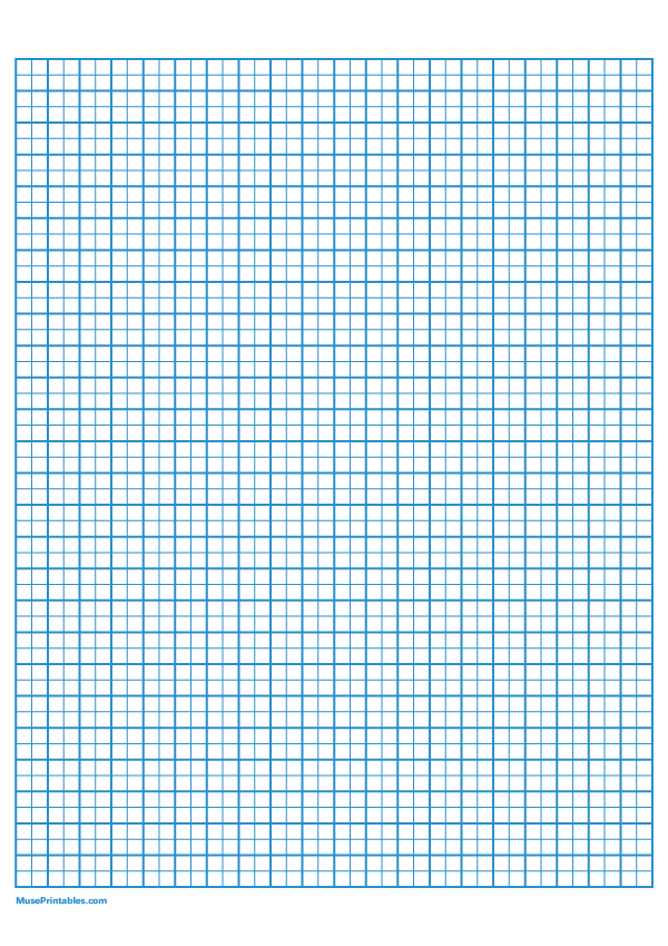 2 Squares Per Centimeter Blue Graph Paper : A4-sized paper (8.27 x 11.69)