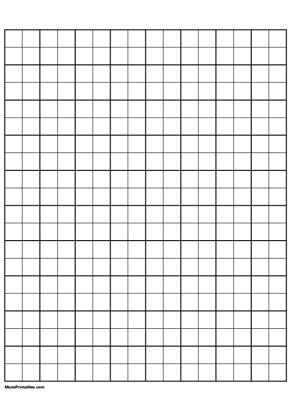 2 Squares Per Inch Black Graph Paper : A4-sized paper (8.27 x 11.69)