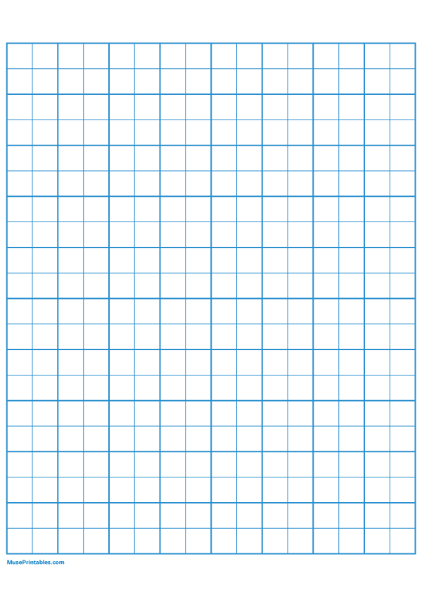 2 Squares Per Inch Blue Graph Paper : A4-sized paper (8.27 x 11.69)