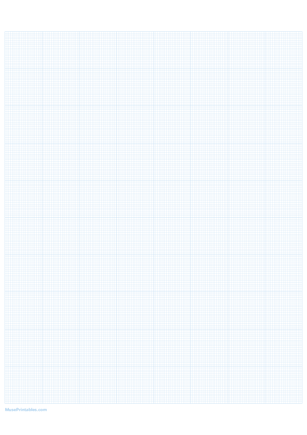 20 Squares Per Inch Light Blue Graph Paper : A4-sized paper (8.27 x 11.69)