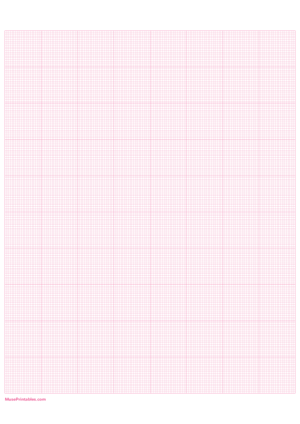 20 Squares Per Inch Pink Graph Paper : A4-sized paper (8.27 x 11.69)