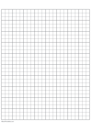 3 Squares Per Inch Gray Graph Paper  - A4