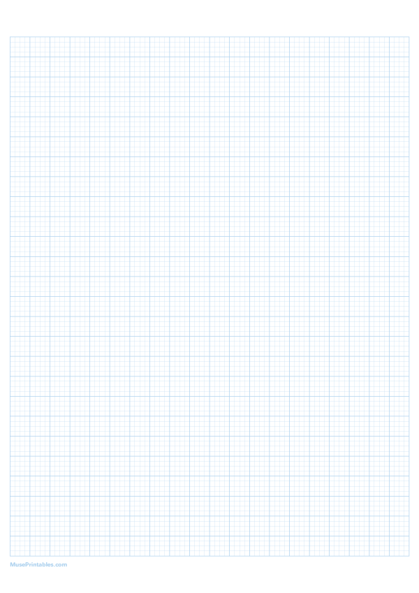 4 Squares Per Centimeter Light Blue Graph Paper : A4-sized paper (8.27 x 11.69)