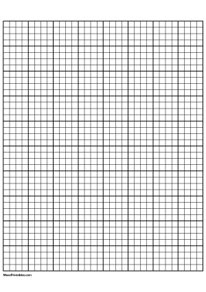 4 Squares Per Inch Black Graph Paper  - A4