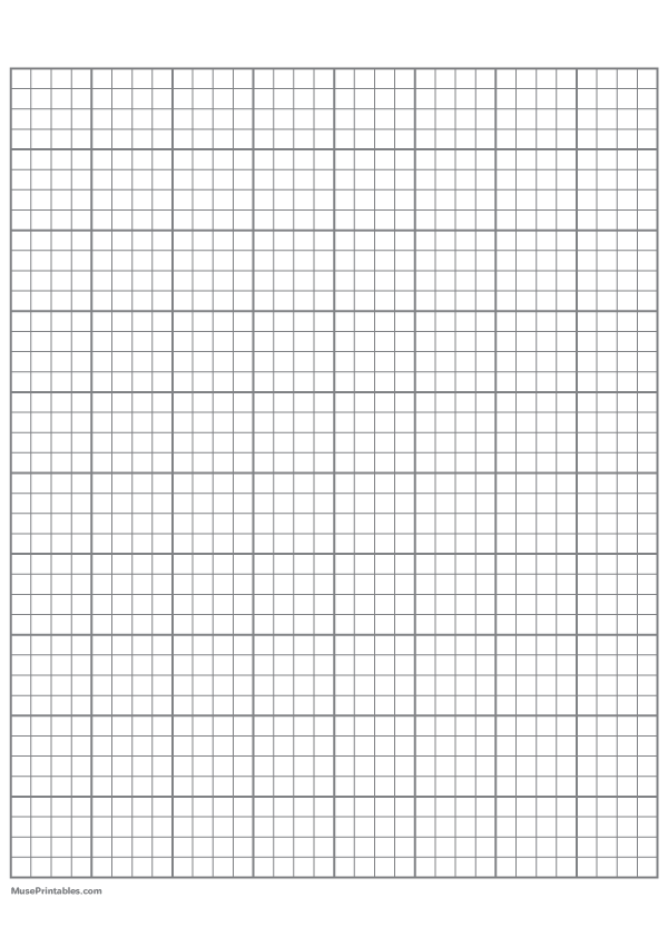 4 Squares Per Inch Gray Graph Paper : A4-sized paper (8.27 x 11.69)