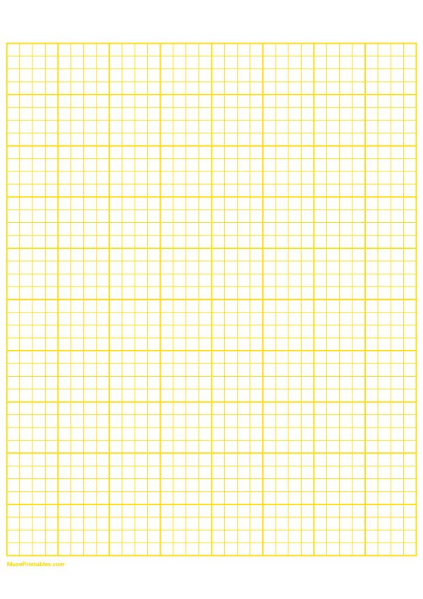 4 Squares Per Inch Yellow Graph Paper : A4-sized paper (8.27 x 11.69)