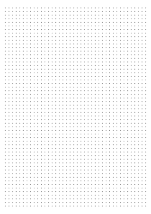 5 mm Black Cross Grid Paper  - A4