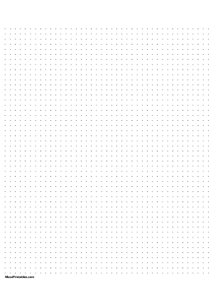 5 mm Dot Grid Paper - A4