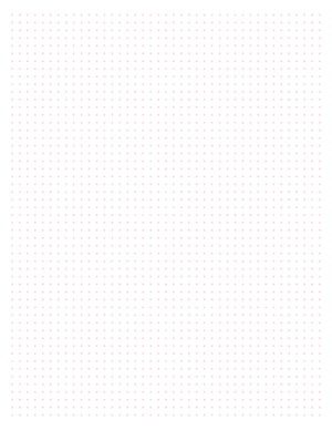 5 mm Pink Cross Grid Paper  - Letter