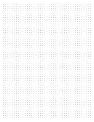 5 mm Purple Cross Grid Paper  - Letter