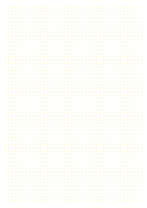 5 mm Yellow Cross Grid Paper  - A4