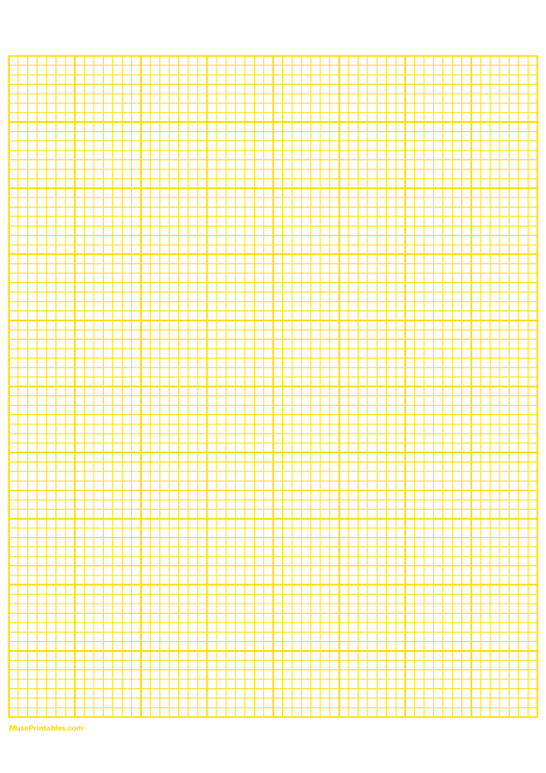 7 Squares Per Inch Yellow Graph Paper : A4-sized paper (8.27 x 11.69)