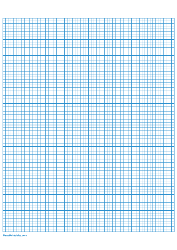 8 Squares Per Inch Blue Graph Paper : A4-sized paper (8.27 x 11.69)