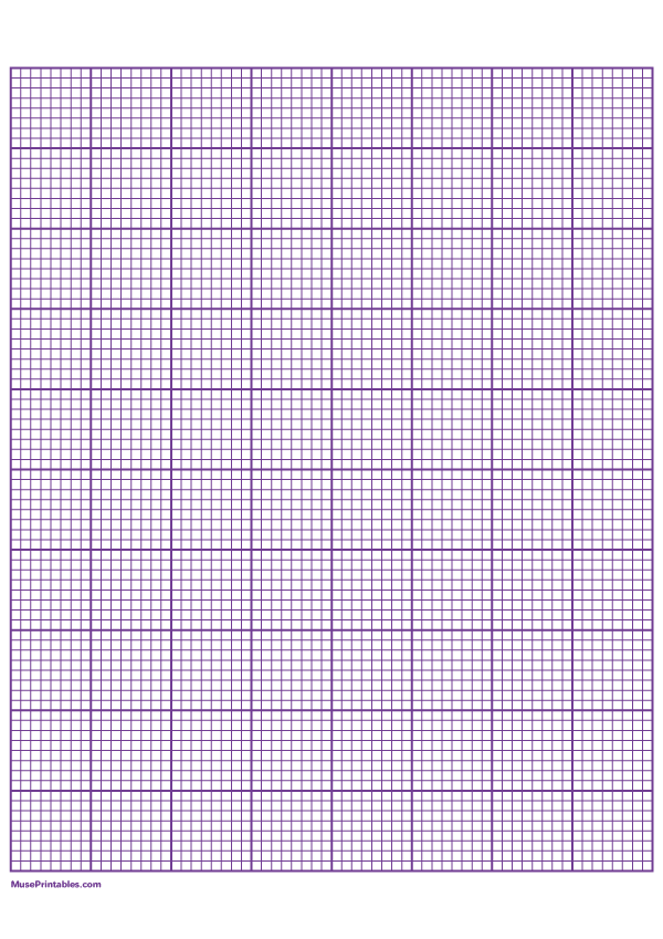 8 Squares Per Inch Purple Graph Paper : A4-sized paper (8.27 x 11.69)