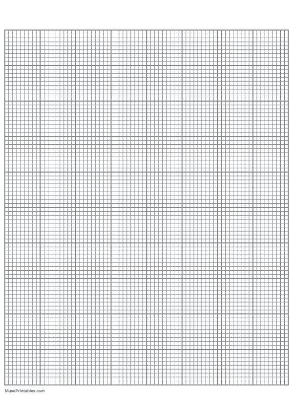 9 Squares Per Inch Gray Graph Paper : A4-sized paper (8.27 x 11.69)