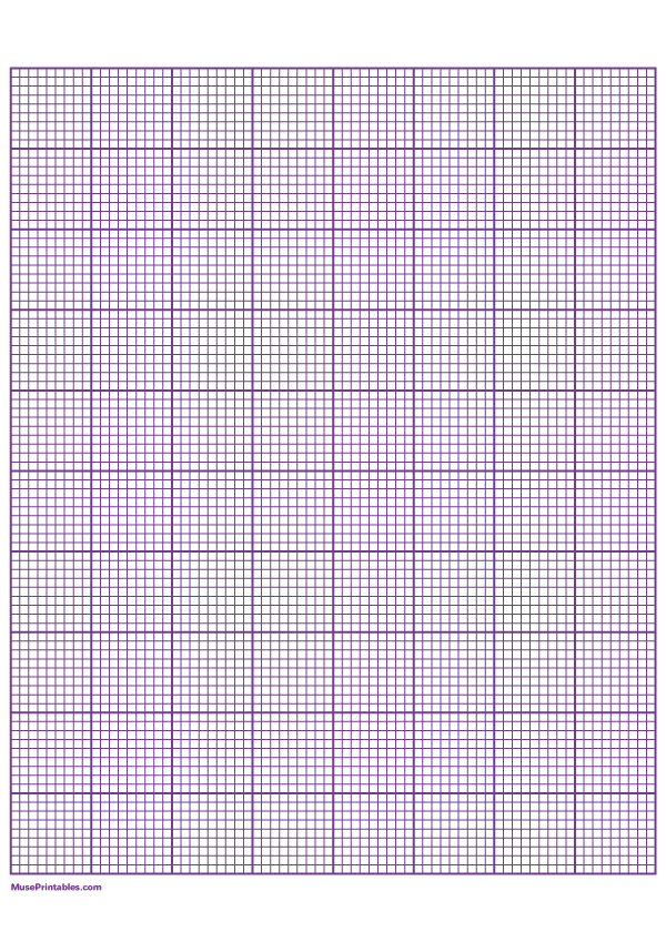 9 Squares Per Inch Purple Graph Paper : A4-sized paper (8.27 x 11.69)