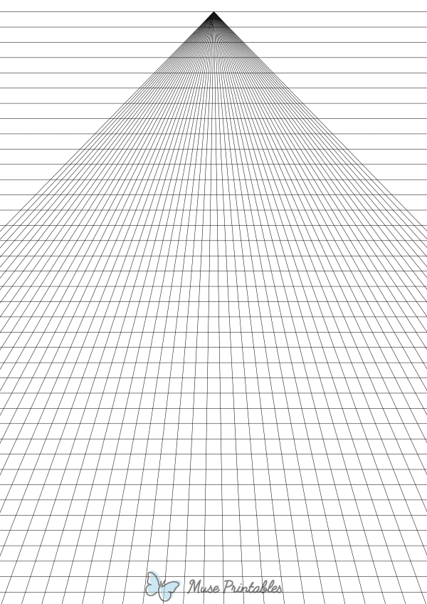 Black On-Page Center Perspective Paper : A4-sized paper (8.27 x 11.69)