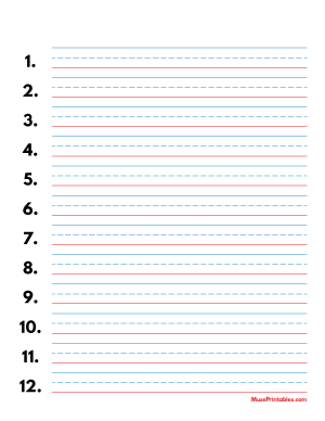 Free Printable Handwriting Paper | Page 7