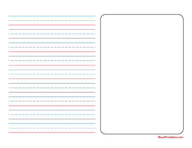 printable letter size paper templates