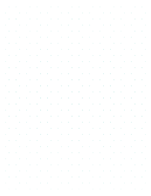 Blue Green Hexagon Dot Graph Paper  - Letter