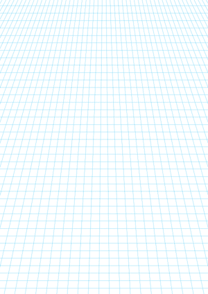 Blue Off-Page Center Perspective Paper  - A4