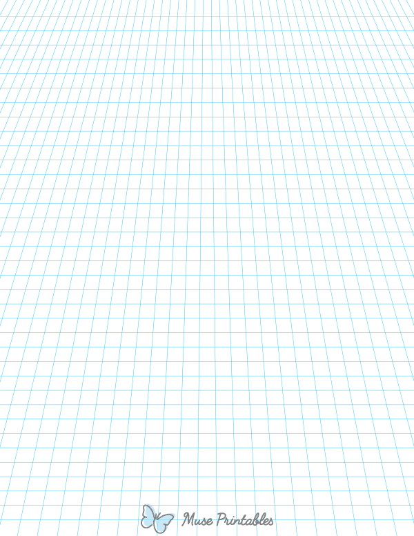 Blue Off-Page Center Perspective Paper : Letter-sized paper (8.5 x 11)