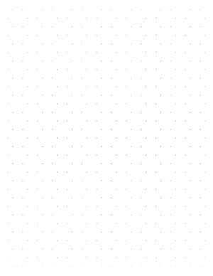 Brown Hexagon Dot Graph Paper  - Letter