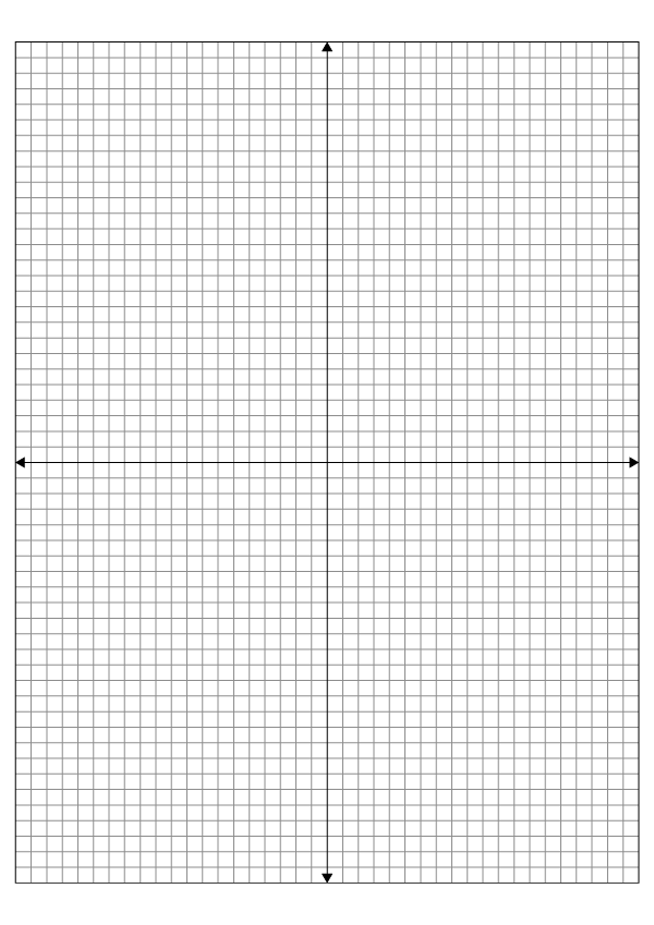 Cartesian Paper: A4-sized paper (8.27 x 11.69)