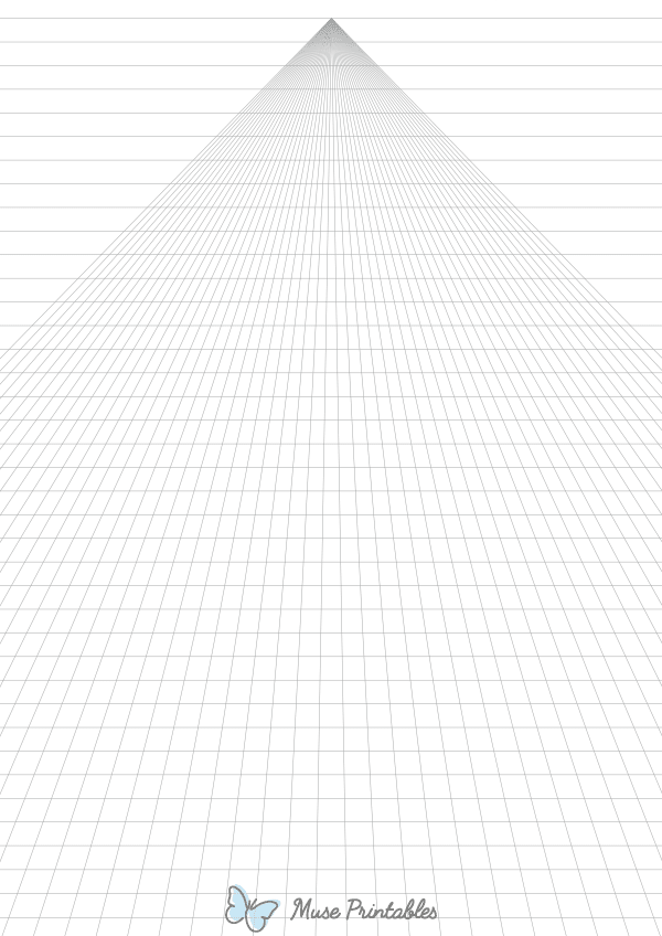 Gray On-Page Center Perspective Paper : A4-sized paper (8.27 x 11.69)