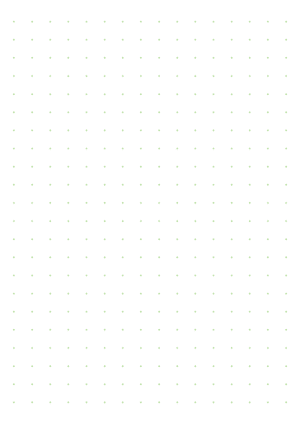 Half-Inch Green Cross Grid Paper  - A4