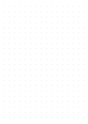 Half-Inch Red Cross Grid Paper  - A4