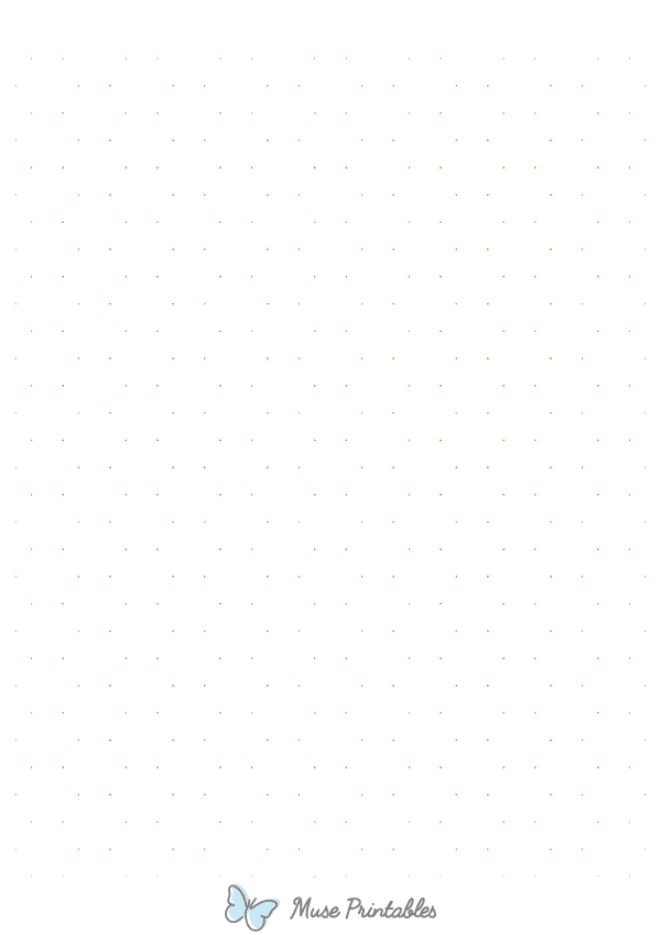 Orange Hexagon Dot Graph Paper : A4-sized paper (8.27 x 11.69)